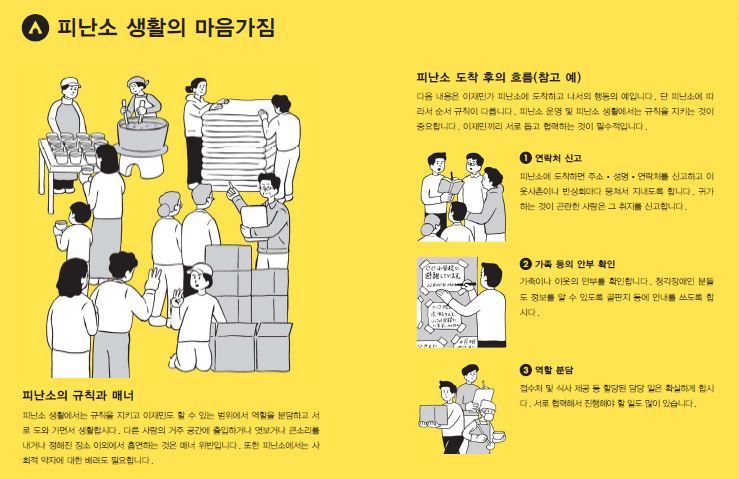 일본에서 만든 한국어버전 지진대비 메뉴얼 | 인스티즈