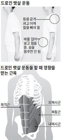  배에 힘만 줘도 뱃살 빠진다