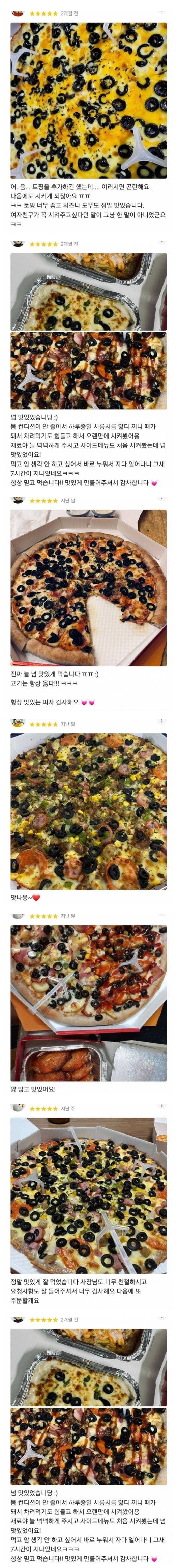  은근 호불호 없다는 피자 토핑...