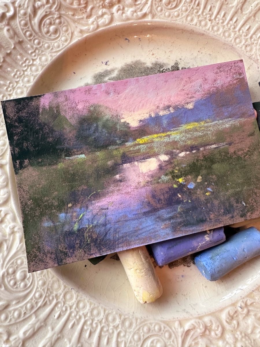 오일 파스텔로 그린 그림 🎨🖍️ | 인스티즈