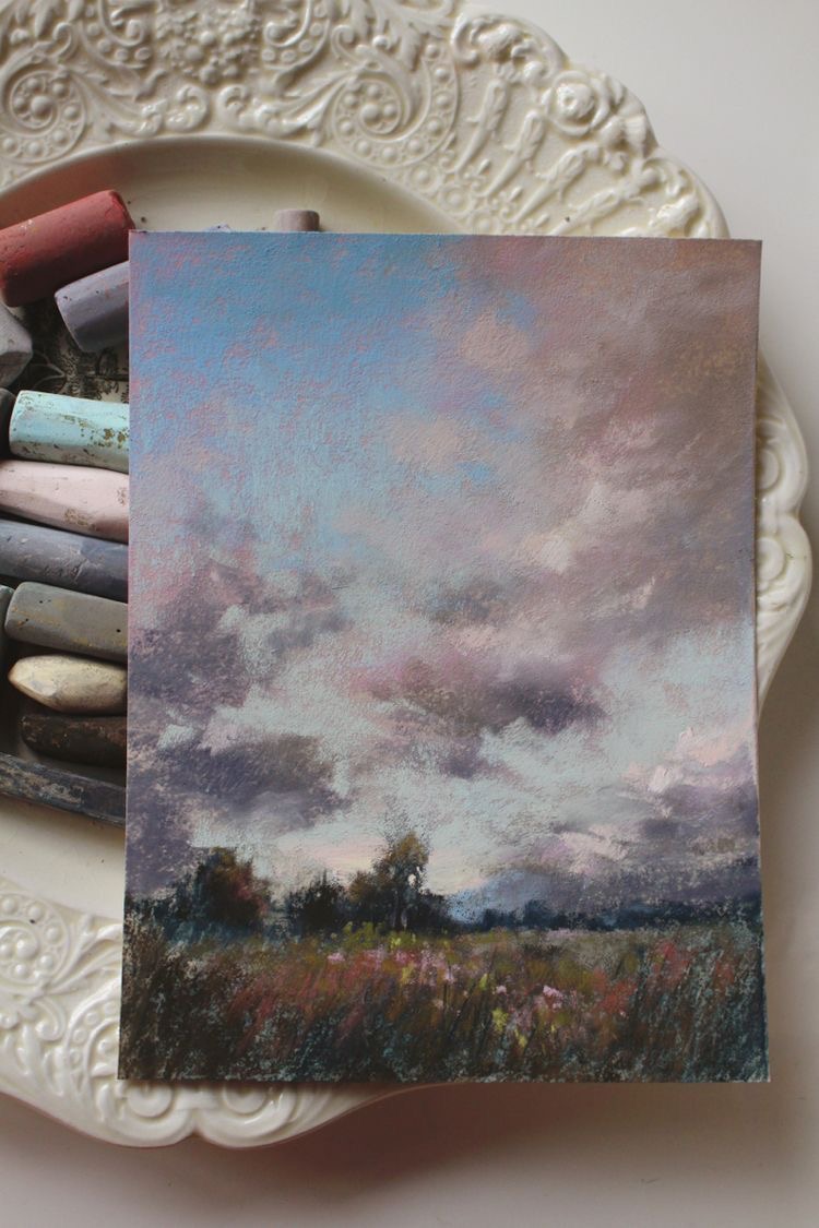 오일 파스텔로 그린 그림 🎨🖍️ | 인스티즈