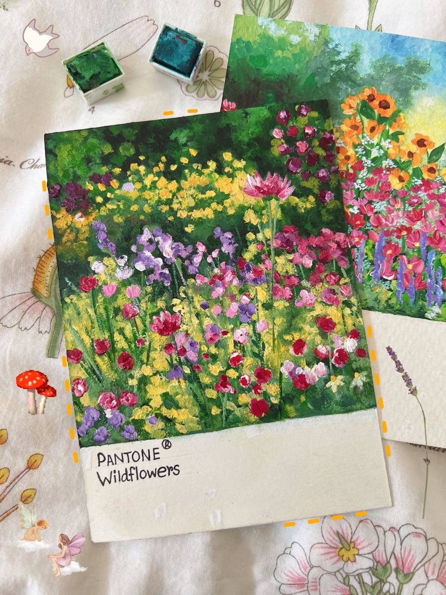 오일 파스텔로 그린 그림 🎨🖍️ | 인스티즈