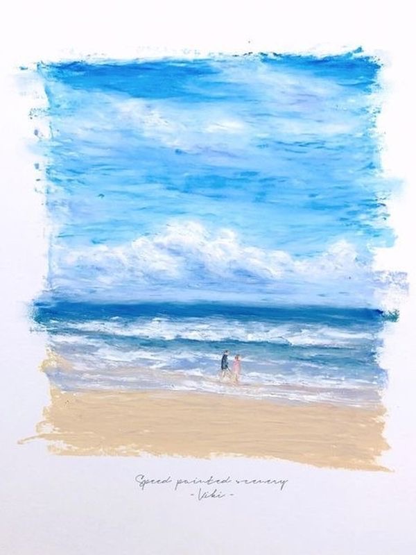 오일 파스텔로 그린 그림 🎨🖍️ | 인스티즈