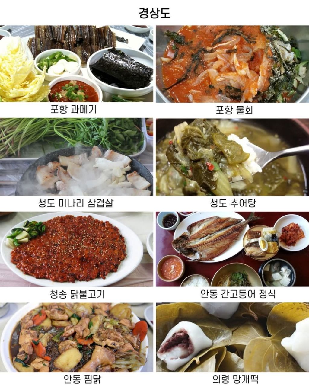한국에서 가장 음식 맛 좋은 지역은? | 인스티즈